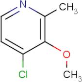 4-Chloro-3-methoxy-2-methylpyridine