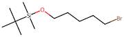 [(5-Bromopentyl)oxy](tert-butyl)dimethylsilane