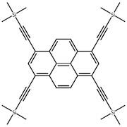 1,3,6,8-Tetrakis((trimethylsilyl)ethynyl)pyrene