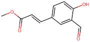 Methyl (E)-3-(3-formyl-4-hydroxyphenyl)acrylate