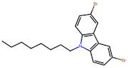 3,6-Dibromo-9-n-octyl-carbazole