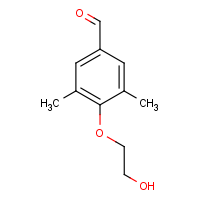 4-(2-Hydroxyethoxy)-3,5-dimethylbenzaldehyde