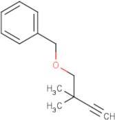 4-Benzyloxy-3,3-dimethylbut-1-yne