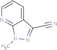 1-Methyl-1H-pyrazolo[3,4-b]pyridine-3-carbonitrile