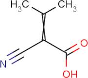 2-Cyano-3-methyl-2-butenoic acid