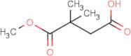 4-Methoxy-3,3-dimethyl-4-oxobutanoic acid