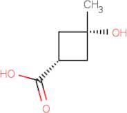 cis-3-Hydroxy-3-methylcyclobutanecarboxylic acid
