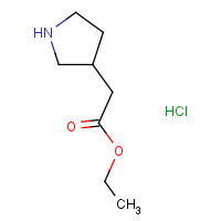 Ethyl 2-(pyrrolidin-3-yl)acetate hydrochloride