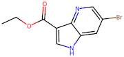 Ethyl 6-bromo-1H-pyrrolo[3,2-b]pyridine-3-carboxylate