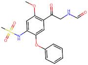 N-(2-(2-Methoxy-4-(methylsulfonamido)-5-phenoxyphenyl)-2-oxoethyl)formamide