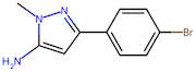 5-Amino-3-(4-bromophenyl)-1-methylpyrazole