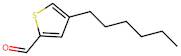 4-Hexylthiophene-2-carboxaldehyde