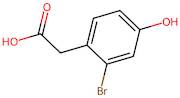 2-(2-Bromo-4-hydroxyphenyl)acetic acid