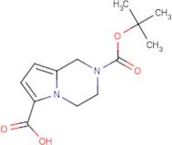 2-Boc-3,4-dihydro-1h-pyrrolo[1,2-a]pyrazine-6-carboxylic acid