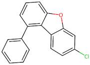 7-Chloro-1-phenyl dibenzofuran