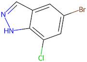 5-Bromo-7-chloro-1H-indazole