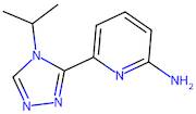 6-(4-Isopropyl-4H-1,2,4-triazol-3-yl)pyridin-2-amine