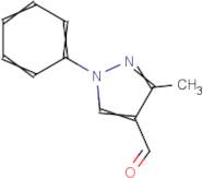 3-Methyl-1-phenyl-1H-pyrazole-4-carbaldehyde