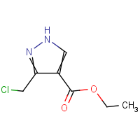 Ethyl 3-(chloromethyl)-1H-pyrazole-4-carboxylate