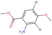 Methyl 2-amino-3,5-dibromo-4-methoxybenzoate