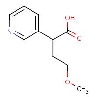 4-Methoxy-2-(pyridin-3-yl)butanoic acid