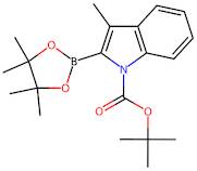 tert-Butyl 3-methyl-2-(4,4,5,5-tetramethyl-1,3,2-dioxaborolan-2-yl)-1H-indole-1-carboxylate