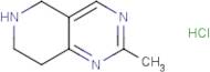 2-Methyl-5,6,7,8-tetrahydro-pyrido[4,3-d]pyrimidine hydro chloride