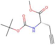 Methyl (S)-2-((tert-butoxycarbonyl)amino)pent-4-ynoate