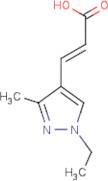 3-(1-Ethyl-3-methyl-1H-pyrazol-4-yl)prop-2-enoic acid