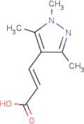 (2E)-3-(1,3,5-Trimethyl-1H-pyrazol-4-yl)acrylic acid