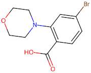 4-Bromo-2-morpholinobenzoic acid