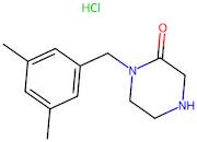 1-(3,5-Dimethylbenzyl)piperazin-2-one hydrochloride