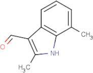 2,7-Dimethyl-1H-indole-3-carbaldehyde