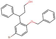 3-(2-(Benzyloxy)-5-bromophenyl)-3-phenylpropan-1-ol