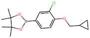 2-(3-Chloro-4-(cyclopropylmethoxy)phenyl)-4,4,5,5-tetramethyl-1,3,2-dioxaborolane