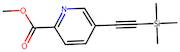 Methyl 5-((trimethylsilyl)ethynyl)picolinate