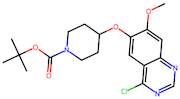 tert-Butyl 4-[(4-chloro-7-methoxyquinazolin-6-yl)oxy]piperidine-1-carboxylate