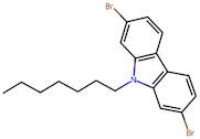 2,7-Dibromo-9-heptyl-9H-carbazole