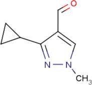 3-Cyclopropyl-1-methyl-1H-pyrazole-4-carbaldehyde