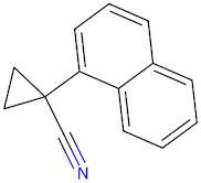 1-(Naphthalen-1-yl)cyclopropane-1-carbonitrile