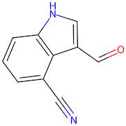 3-Formyl-1H-indole-4-carbonitrile