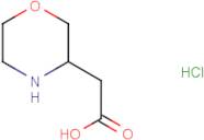 3-Morpholineacetic acid hydrochloride