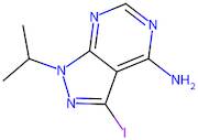 3-Iodo-1-isopropyl-1H-pyrazolo[3,4-d]pyrimidin-4-amine