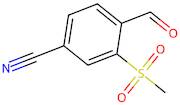 4-Formyl-3-(methylsulfonyl)benzonitrile