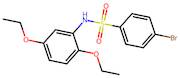 4-Bromo-N-(2,5-diethoxyphenyl)benzenesulfonamide