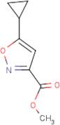 Methyl 5-cyclopropylisoxazole-3-carboxylate