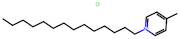 4-Methyl-1-tetradecylpyridin-1-ium chloride