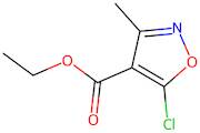 Ethyl 5-chloro-3-methylisoxazole-4-carboxylate