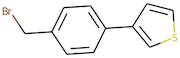 3-[4-(Bromomethyl)phenyl]thiophene