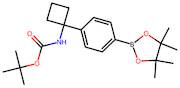 tert-Butyl (1-(4-(4,4,5,5-tetramethyl-1,3,2-dioxaborolan-2-yl)phenyl)cyclobutyl)carbamate